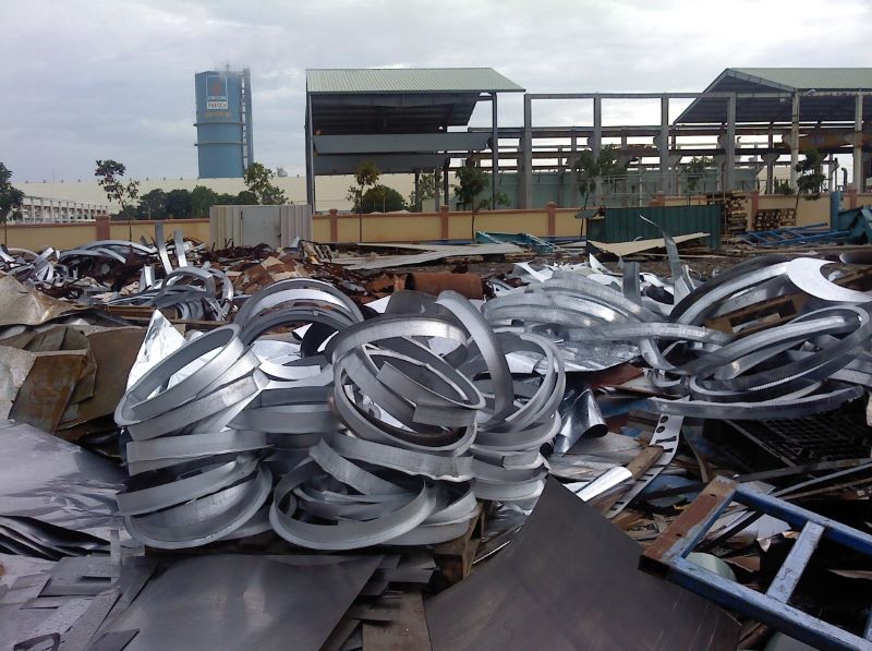 Các loại inox phế liệu phổ biến hiện nay